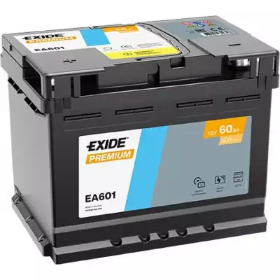 Автомобільний акумулятор EXIDE Premium Carbon Boost 2.0 6СТ-60Ah Аз 600A (EN)