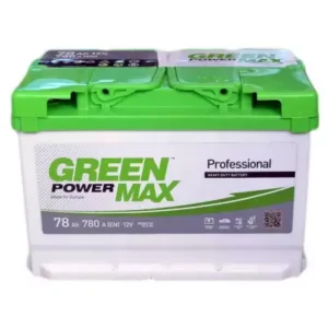 Автомобільний акумулятор GREEN POWER MAX 6СТ-78Ah АзЕ 780A (EN)