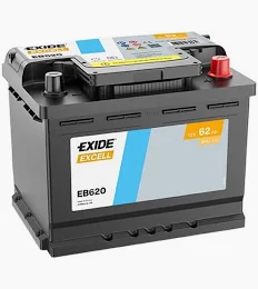 Автомобільний акумулятор EXIDE Excell 6СТ-62Ah АзЕ 540A (EN)