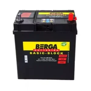 Автомобільний акумулятор BERGA Basic Block 6СТ-45Ah Аз ASIA 330A (EN) ТК