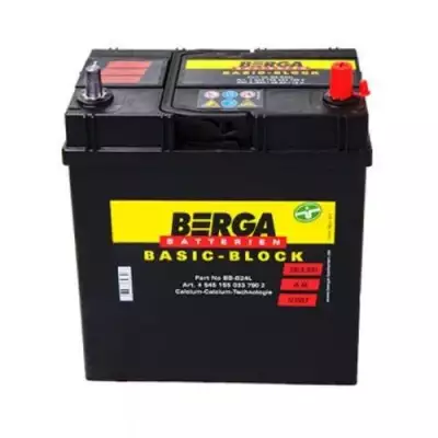 Автомобільний акумулятор BERGA Basic Block 6СТ-45Ah Аз ASIA 330A (EN) ТК