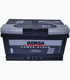 Автомобільний акумулятор BERGA Power Block 6СТ-80Ah АзЕ 740A (EN)