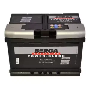 Автомобільний акумулятор BERGA Power Block 6СТ-77Ah АзЕ 780A (EN)