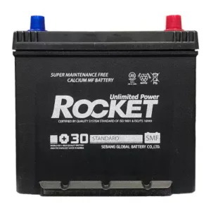 Автомобільний акумулятор ROCKET Japan 6СТ-60Ah АзЕ ASIA 520A (CCA) SMF