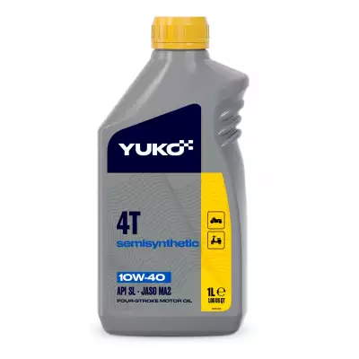Моторна олива YUKO SEMISYNTHETIC 4-T 10W40 1л
