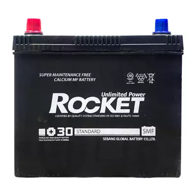 Автомобільний акумулятор ROCKET Japan 6СТ-45Ah АзЕ 430A (CCA) ТК SMF