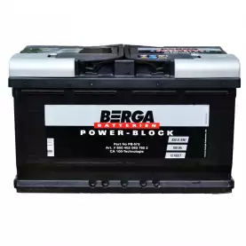 Автомобільний акумулятор BERGA Power Block 6СТ-100Ah АзЕ 830A (EN)