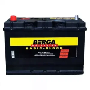 Автомобільний акумулятор BERGA Basic Block 6СТ-95Ah АзЕ ASIA 830A (EN)