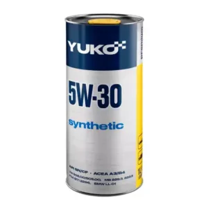 Автомобільна моторна олива YUKO SYNTHETIC 5W-30 1л