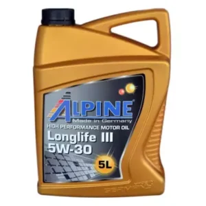 Автомобільне моторне масло Alpine Longlife III C3 5W-30 5л