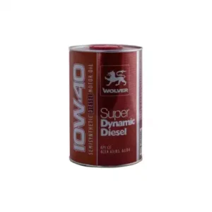 Автомобільне моторне масло WOLVER Super Dynamic Diesel 10W-40 1л