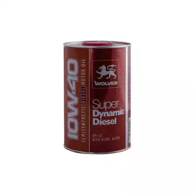 Автомобільне моторне масло WOLVER Super Dynamic Diesel 10W-40 1л
