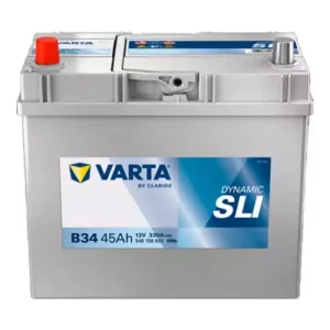 Автомобільний акумулятор VARTA Blue Dynamic B34 6СТ-45Ah Аз ASIA 330A (EN)