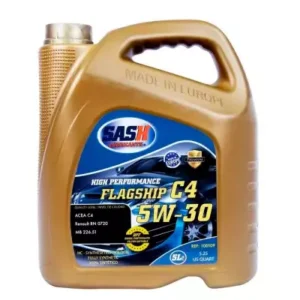 Автомобільна моторна олива SASH FLAGSHIP C4 5W-30 5л